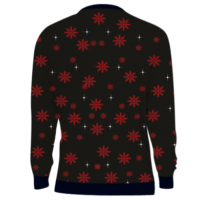 Bluza Fullprint na Nowy Rok Ho! ho! ho! Mikołaj i jelenie 2