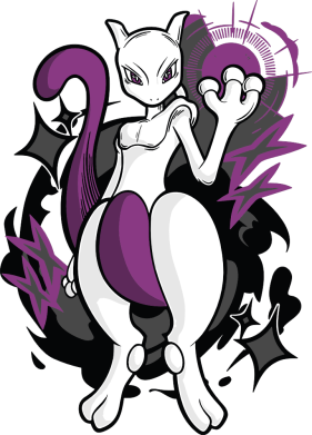 Koszulka polo dziecięca Mewtwo 2