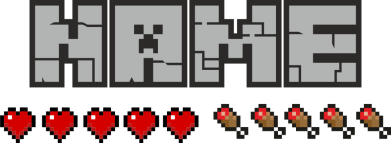 Bluza z kapturem męska Minecraft Imię 2