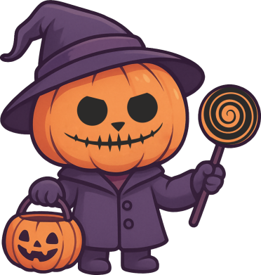 Koszulka dziecięca na Halloween Człowiek dynia 2