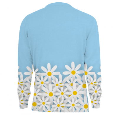 Bluza Fullprint Rumianki i tekst 2