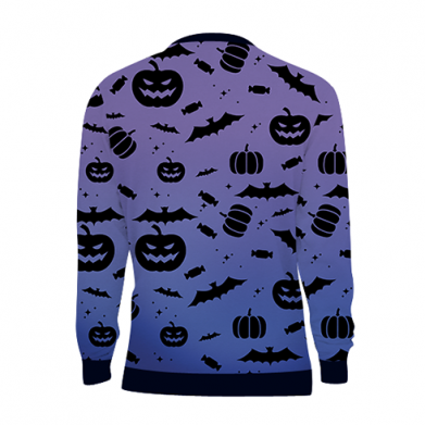 Bluza dziecięca Fullprint na Halloween Dynia wzór Halloween 2