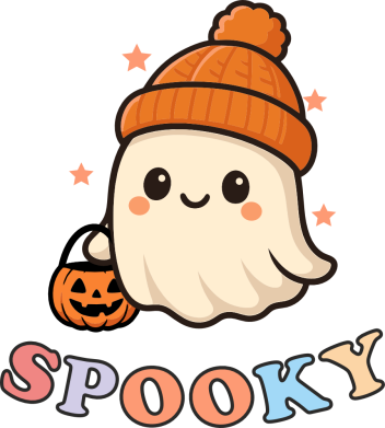 Koszulka polo dziecięca na Halloween Słodkie, straszne 2