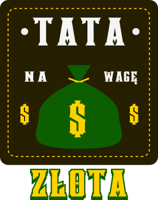 Bluza z kapturem męska dla taty Tata na wagę zlota 2