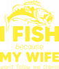My Wife Won't Follow Me There