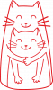 Para kotów
