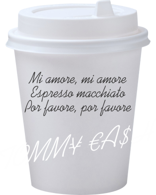 Naszywka prostokątna Tommy Cash Espresso macchiato 2
