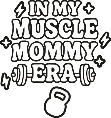 Koszulka polo dziecięca W mojej erze „muscle mommy” 2