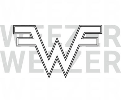 Naszywka prostokątna Weezer 2