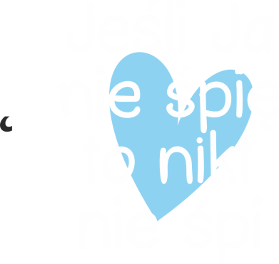 Koszulka dziecięca Jeśli Ja nie śpię to nikt nie śpi 2