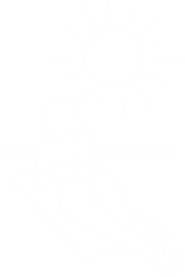 Koszulka dziecięca Dziewczyna na plaży 2