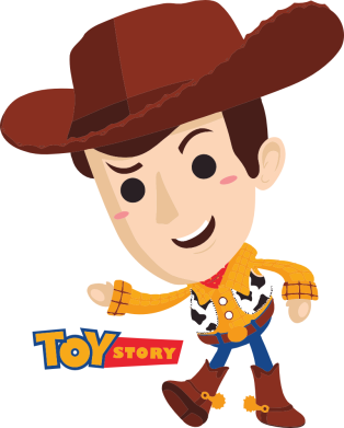 Naszywka okrągła Szeryf Woody 2