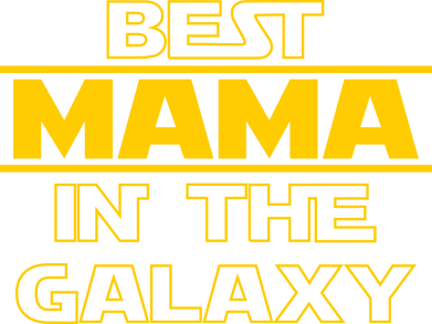 Koszulka męska na Dzień Mamy Najlepsza mama w galaktyce 2