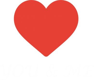Bluza z kapturem męska na Walentynki You & me 2