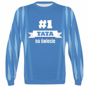 Bluza Fullprint dla taty #1 tata na świecie