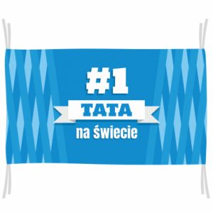 flag dla taty #1 tata na świecie
