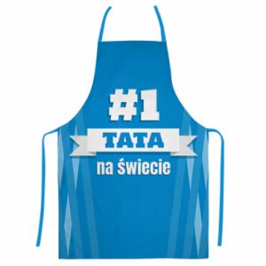 Fartuch Fullprint dla taty #1 tata na świecie