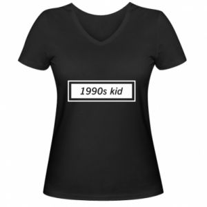 Koszulki V-neck damskie