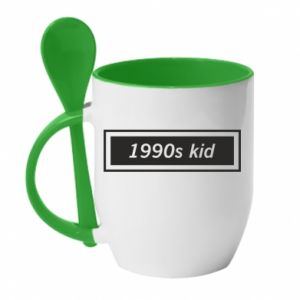 Kubki z ceramicznymi łyżkami