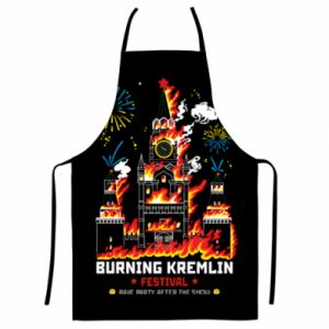Fartuch Fullprint Festiwal Płonącego Kremla