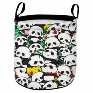Koszyk na zabawki Fullprint Funny pandas