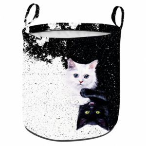 Koszyk na zabawki Fullprint Yin and Yang cats