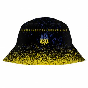 Kapelusz dziecięcy Fullprint Ukraine, yellow blue