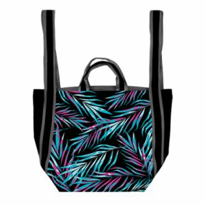 Torba plażowa Fullprint Neon Palm Leaves