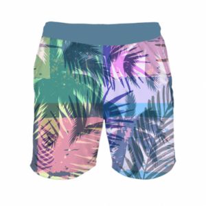 Męskie szorty sportowe Fullprint Summer pattern