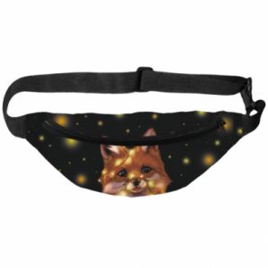 Nerka Fullprint Fox And Christmas Lights
