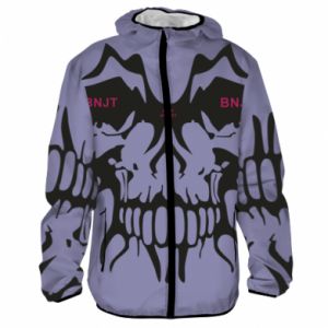 Męska kurtka lekka Fullprint BNJT Skull