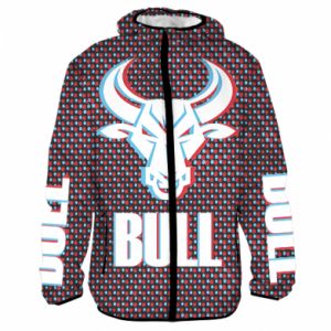 Męska lekka kurtka fullprint