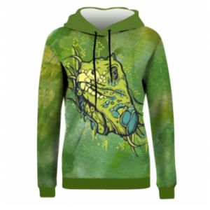 Bluzy z kapturem fullprint