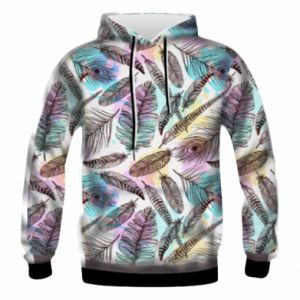 Bluza z kapturem fullprint
