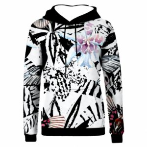 Bluzy z kapturem fullprint