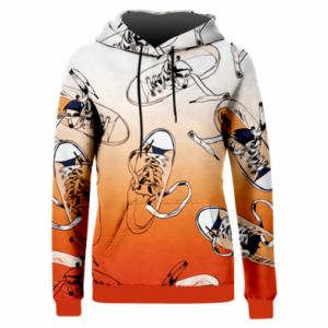 Bluzy z kapturem fullprint