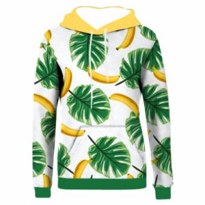 Bluzy z kapturem fullprint