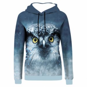 Bluzy z kapturem fullprint