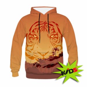 Bluzy dziecięce z kapturem fullprint