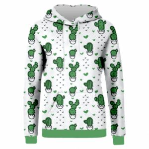 Bluzy z kapturem fullprint