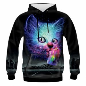 Bluza z kapturem fullprint