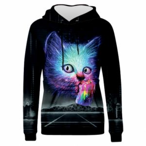 Bluzy z kapturem fullprint