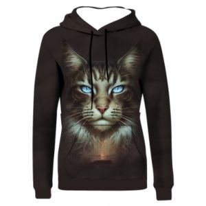 Bluzy z kapturem fullprint