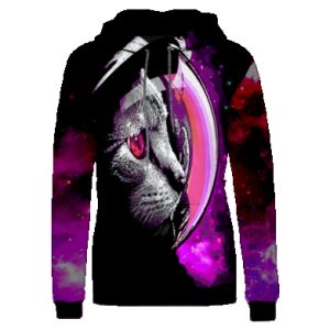Bluzy z kapturem fullprint