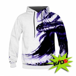 Bluzy dziecięce z kapturem fullprint