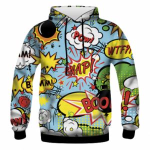Bluza z kapturem fullprint - PrintSalon.pl
