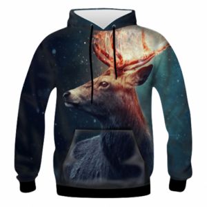 Bluza z kapturem fullprint