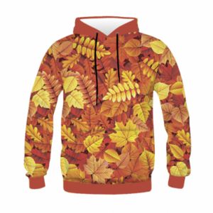 Bluzy dziecięce z kapturem fullprint