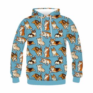 Bluzy dziecięce z kapturem fullprint