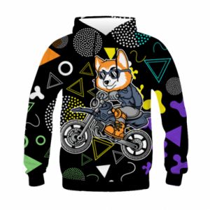 Bluzy dziecięce z kapturem fullprint
